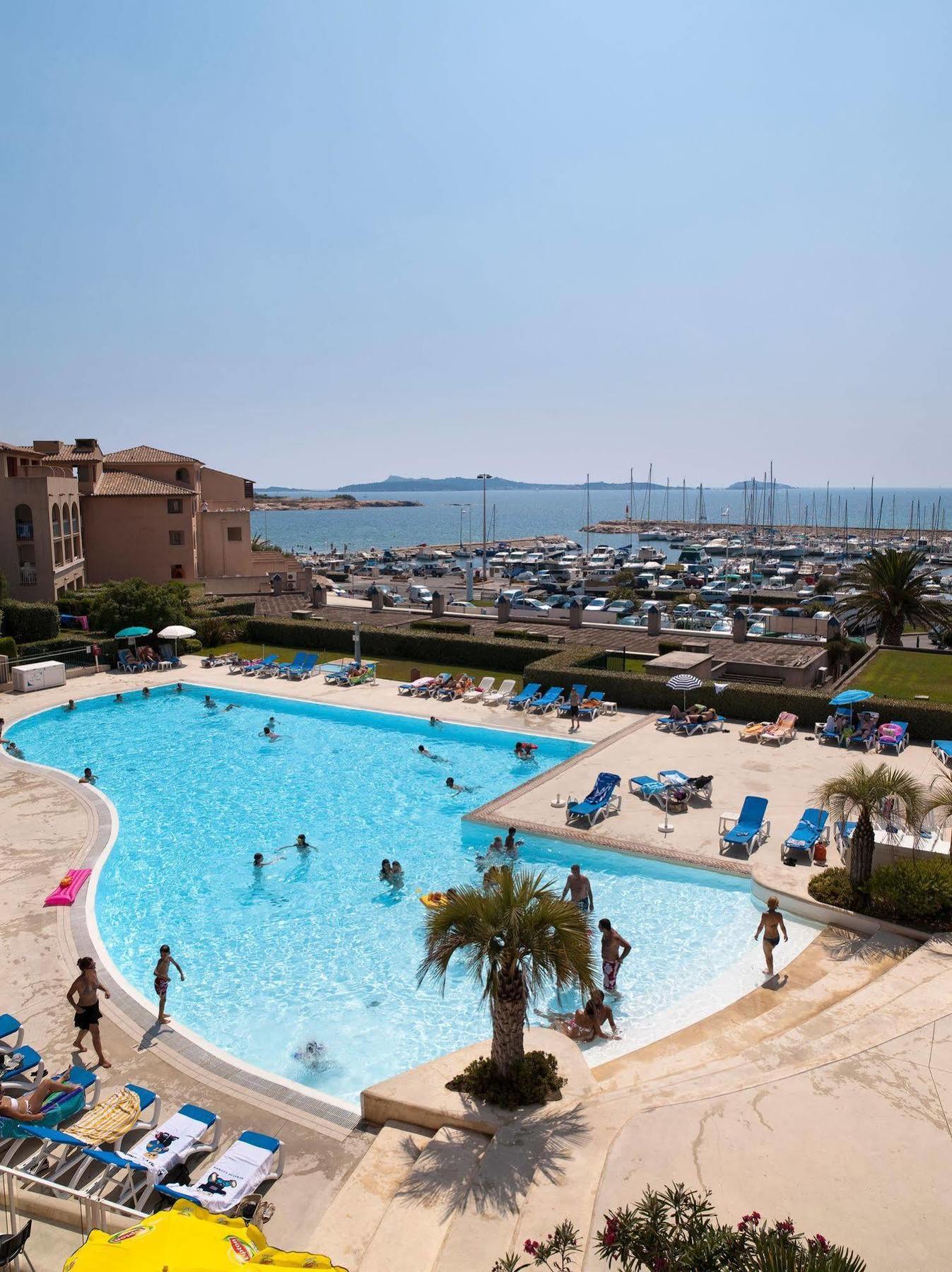 Les Rivages - Appartement Vue Mer Imprenable-Piscine Six-Fours-les-Plages Buitenkant foto